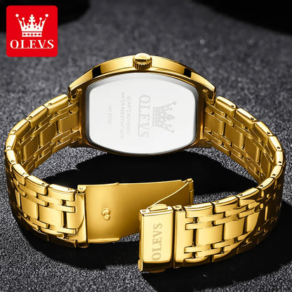 OLEVS Erkek Lüks Quartz Kol Saati – Su Geçirmez & Tarih Göstergeli